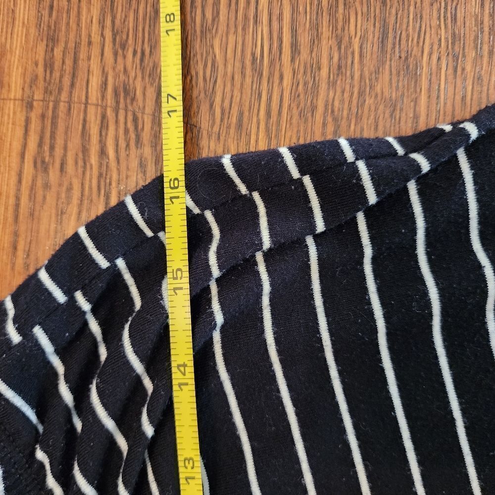Striped Polyester capri - Picture 3 of 4